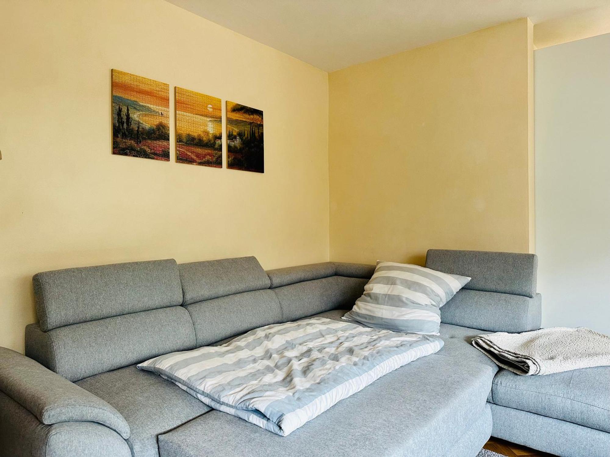 2,5-Zimmerwohnung Mit Terrasse - Keine Monteure 마르바흐암넥카 외부 사진